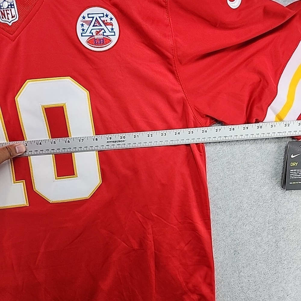 NIKE Kansas City Chiefs Tyreek Hill #10 Super Bowl LIV Stitched Jersey Size XXXL - Picture 14 of 16